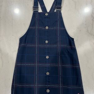 Tommy Hilfiger Kids Overalls in Navy Plaid